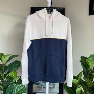 H&M Half Color Vintage Pull Over Hoodie Sweatshirt